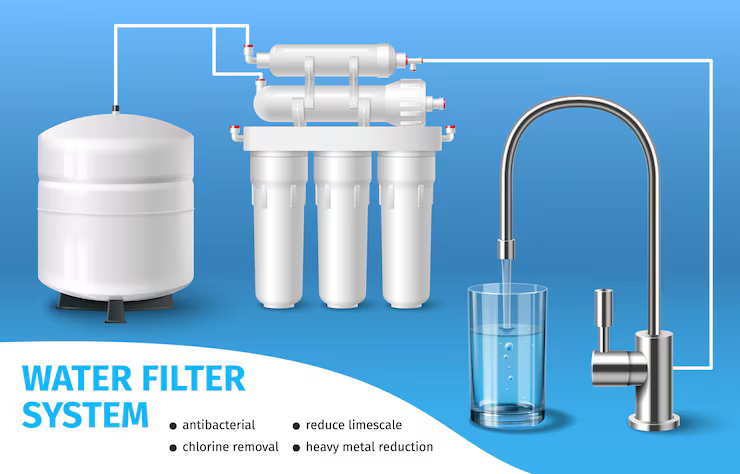 Whole-home reverse osmosis water filter system